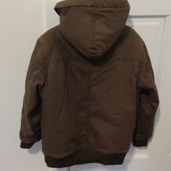 2/$25 Old Navy Hooded Jacket with Faux Fur - Picture 2 of 5